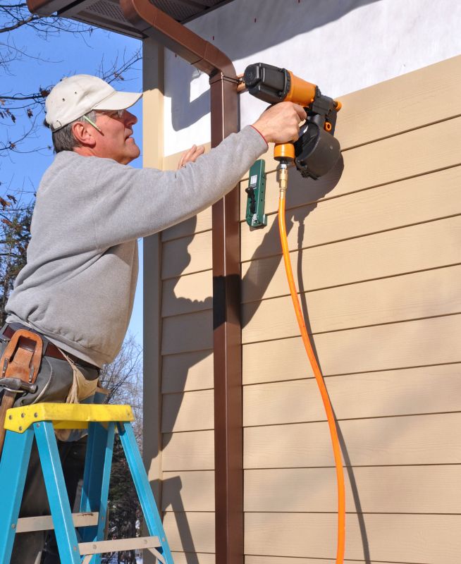 Cement Siding Installation